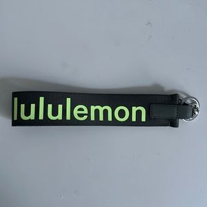 NEVER LOST lululemon keychain, limited edition
